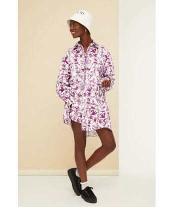 Mini shirt dress in organic cotton des créatures d'habitude