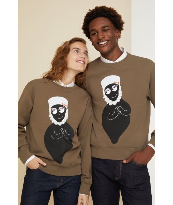 Barbamama Unisex-Sweatshirt aus Bio-Baumwolle Fin de série