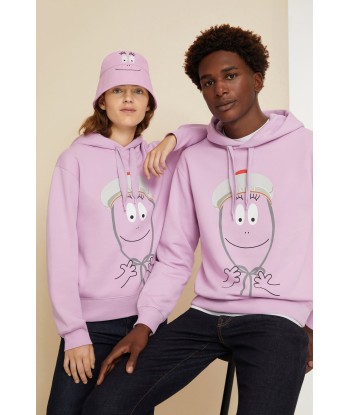 Barbapapa Unisex-Kapuzenpullover aus Bio-Baumwolle commande en ligne