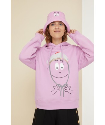 Barbapapa Unisex-Kapuzenpullover aus Bio-Baumwolle commande en ligne