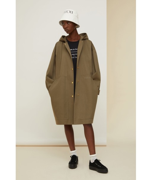 Patou Oversize-Parka aus Bio-Baumwolle acheter en ligne