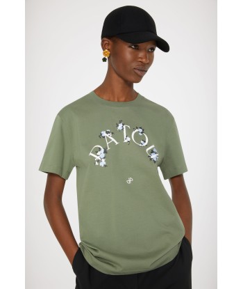 Patou T-Shirt in Blumenoptik aus Bio-Baumwolle Comparez plus de prix