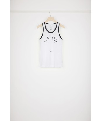 Patou Ringer-Tanktop aus Bio-Baumwolle à prix réduit toute l'année