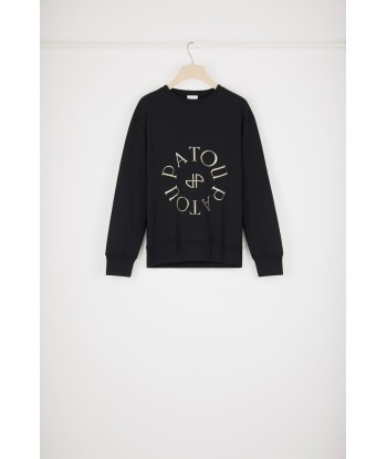 Sweatshirt aus Bio-Baumwolle mit Medaillon-Logo Par le système avancé 