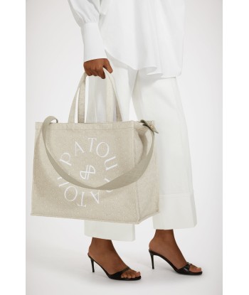 Patou Canvas-Shopper aus Bio-Baumwolljacquard du meilleur 