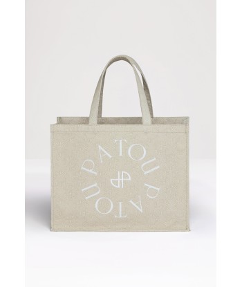 Patou Canvas-Shopper aus Bio-Baumwolljacquard du meilleur 