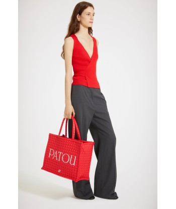 Großer Patou Shopper aus umweltfreundlichem, gestepptem Nylon Comparez et commandez 