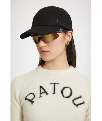 Patou Jacquard-Top aus nachhaltigem Alpaka-Mix brillant des détails fins