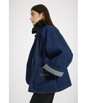 Oversize-Segeljacke aus Baumwolldenim 2023