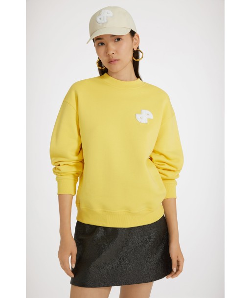 Sweatshirt mit JP-Aufnäher aus Bio-Baumwolle 50% de réduction en Octobre 2024