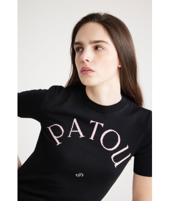 Patou Jacquard-Stricktop aus umweltfreundlichem Baumwollmix Venez découvrir notre 