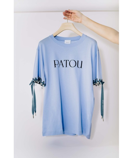 Patou Upcycling Logo-T-Shirt aus Bio-Baumwolle Toutes les collections ici