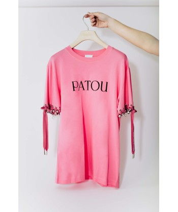 Patou Upcycling Logo-T-Shirt aus Bio-Baumwolle 2 - 3 jours ouvrés.