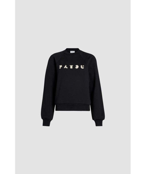 Besticktes Art déco Patou Sweatshirt aus Bio-Baumwolle du meilleur 