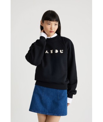 Besticktes Art déco Patou Sweatshirt aus Bio-Baumwolle du meilleur 