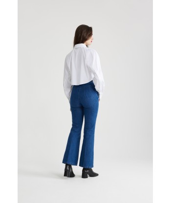 Hose mit ausgestelltem Bein aus Bio-Baumwolldenim store