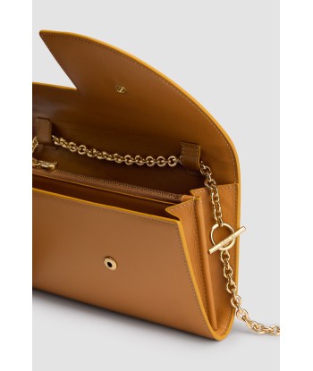 Patou Clutch aus Leder mit Kette vous aussi creer 