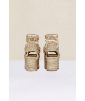 Espadrillas a zeppa con pompon chez Cornerstreet bien 