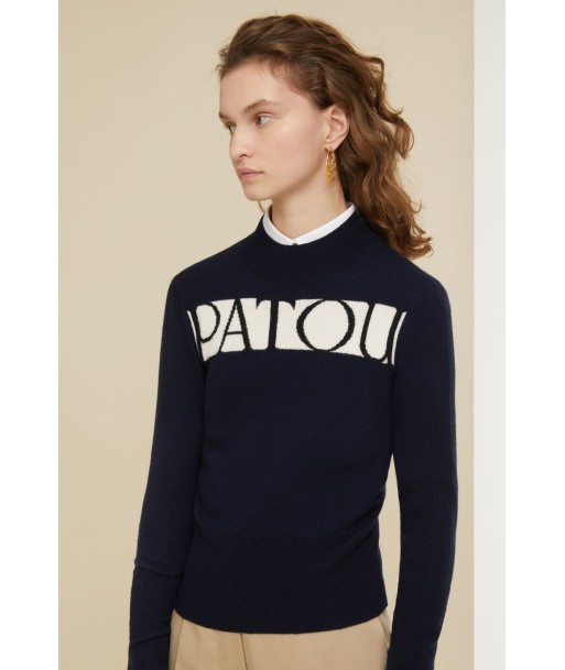 Patou Logo-Pullover aus Kaschmir und Wolle l'achat 