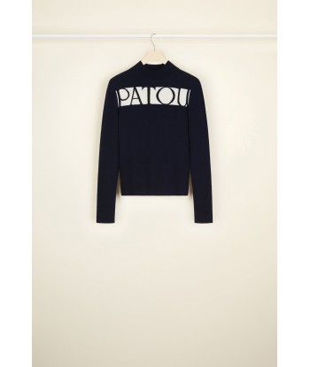 Patou Logo-Pullover aus Kaschmir und Wolle l'achat 