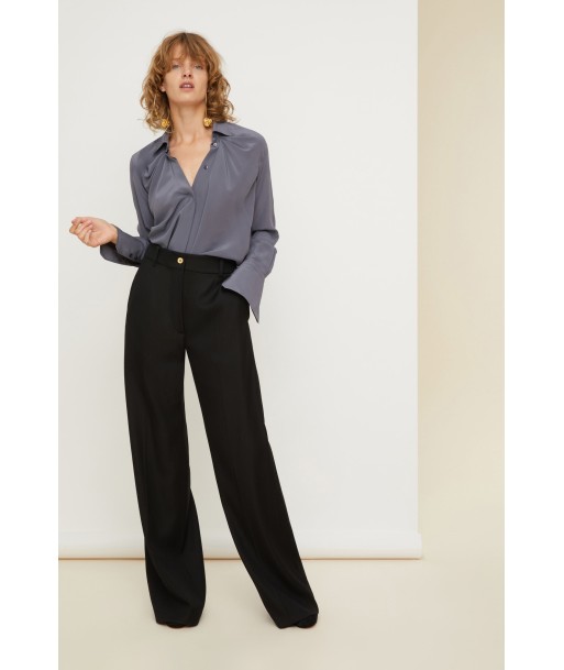 Pantalone iconico in lana tricotine 2023