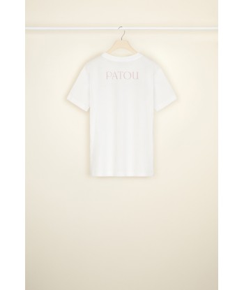 T-shirt in cotone bio con perle meilleur choix