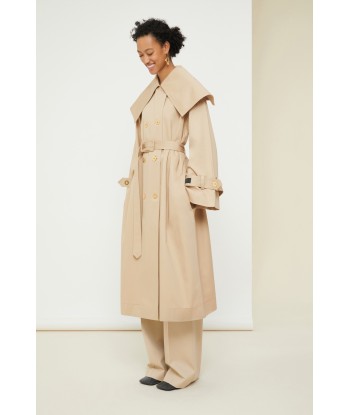 Trench in gabardine bio pas cher