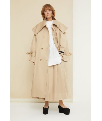 Trench in gabardine bio pas cher