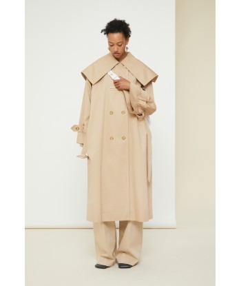 Trench in gabardine bio pas cher