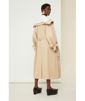 Trench in gabardine bio pas cher