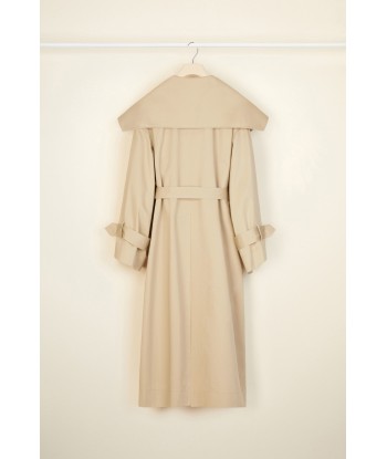 Trench in gabardine bio pas cher