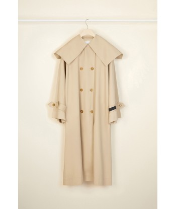 Trench in gabardine bio pas cher