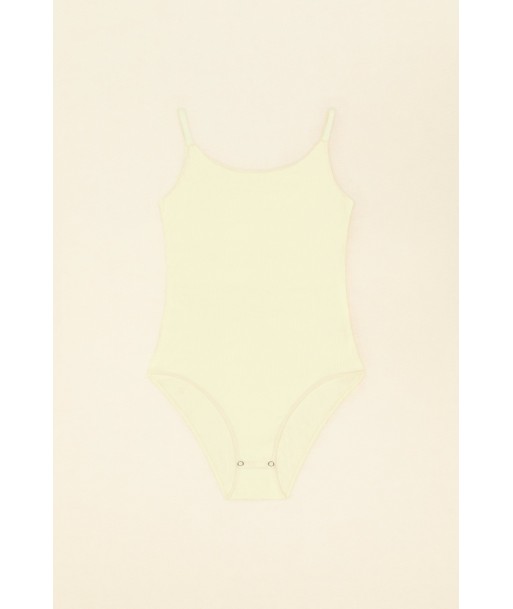 Ribbed bodysuit in organic cotton à prix réduit toute l'année