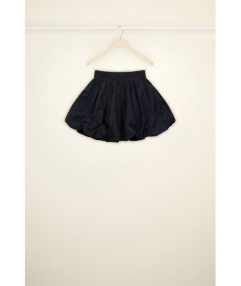 Mini bloomer belted skirt in eco-friendly faille pas cher