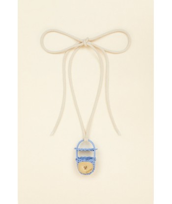 Collana con pendente in vimini store