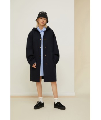 Parka oversize in cotone bio sur le site 