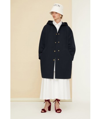 Parka oversize in cotone bio sur le site 